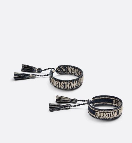 dior stoff armband|dior wrist bracelets.